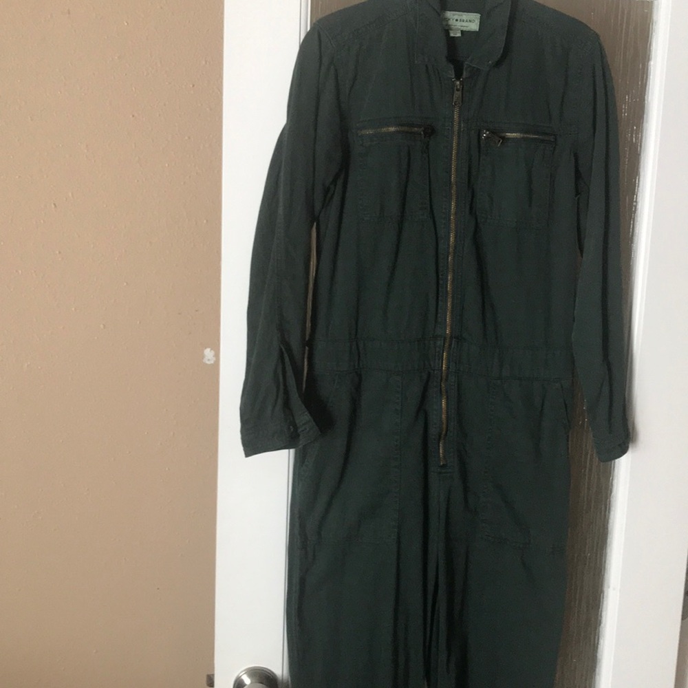 Lucky Brand Green Jumpsuit
